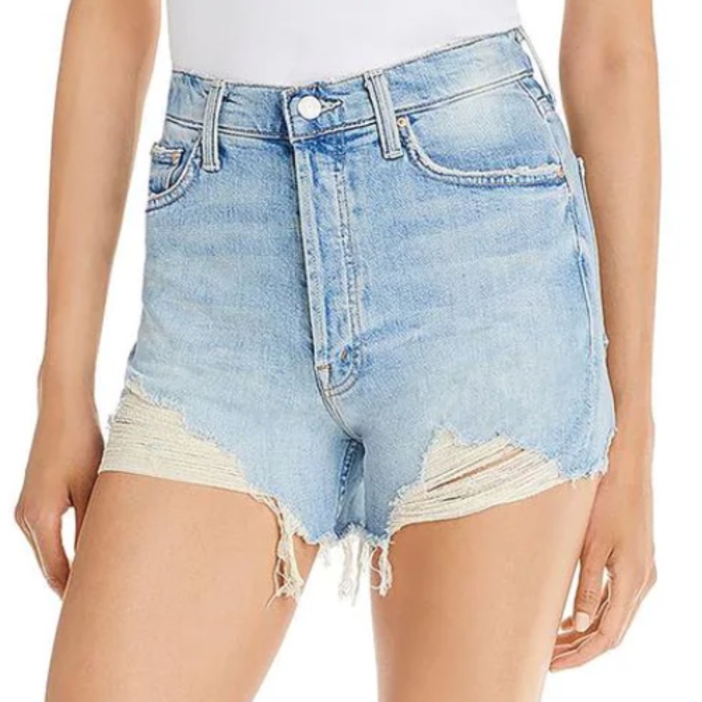 MOTHER Tomcat High Waist Shorts NWT Size 28